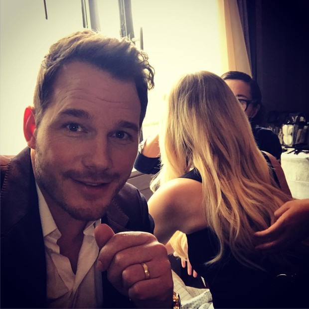 Chris Pratt e Jennifer Lawrence no Instagram (Foto: Reprodução/Instagram)