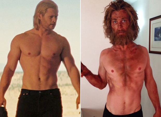 Chris Hemsworth, astro de Thor, impressiona com abdômen e braços