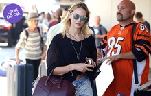 Look do dia: Candice Swanepoel deixa barriguinha à mostra em LA