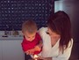Mariana Gross celebra o 1 ano e 5 meses do filho, Antonio