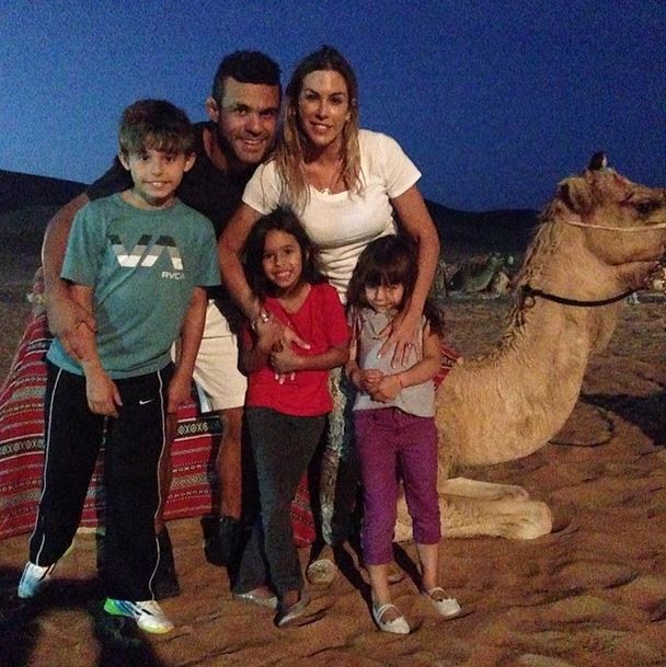 Vitor Belfort e familia (Foto: Instagram/Reprodução)