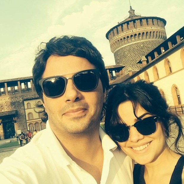 Grávida, Vanessa Giácomo curte férias em Milão (Foto: Reprodução/Instagram)