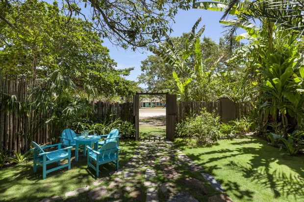 Casa de Anderson Cooper em Trancoso, na Bahia (Foto: Divulgação/UXUA)
