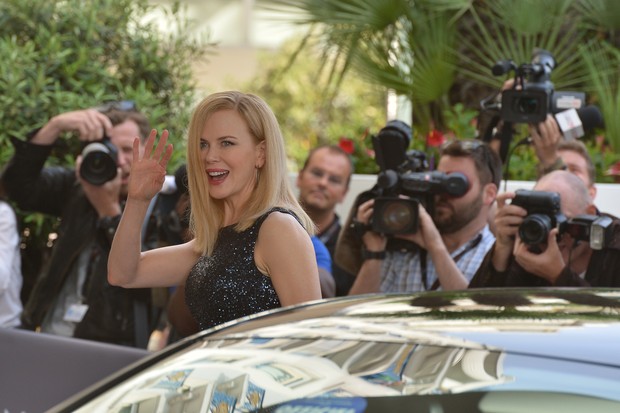 Nicole Kidman em Cannes (Foto: AFP)