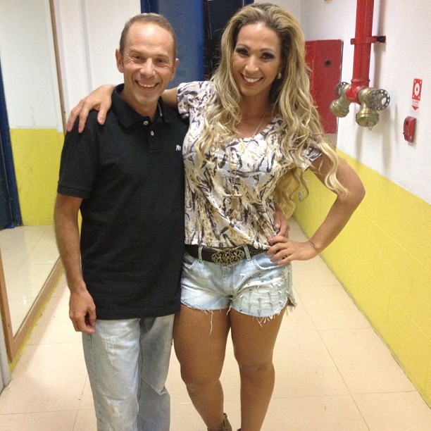 Valesca e o ex-Polegar Rafael Ilha (Foto: Reprodução/Twitter)