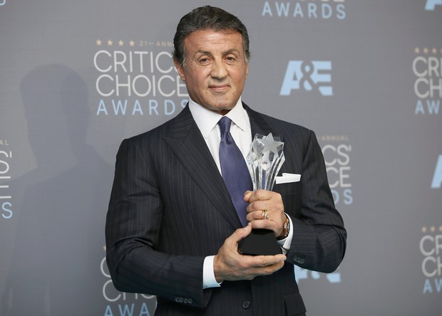 Sylvester Stallone em prêmio de cinema em Los Angeles, nos Estados Unidos (Foto: Danny Moloshok/ Reuters)