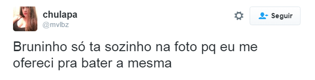 Comentários sobre Bruninho e David Brazil (Foto: Reprodução/Twitter)