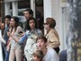 Fernanda Montenegro almoça com a filha e os netos em restaurante no Rio