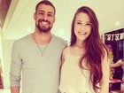 Sobrinha de Grazi posta com foto com Cauã no aniversário de Sofia