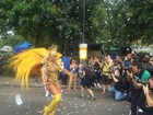 Ana Paula Evangelista e Jéssica Lopes desfilam no Carnaval da Inglaterra