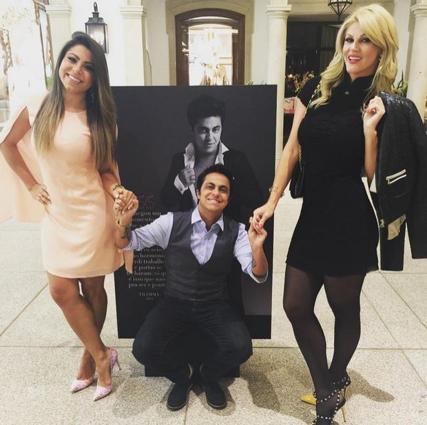 Andressa Ferreira, Thammy Miranda e Val Marchiori (Foto: Instagram / Reprodução)