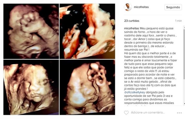 Mico Freitas fala sobre ser pai  (Foto: Reprodução/Instagram)