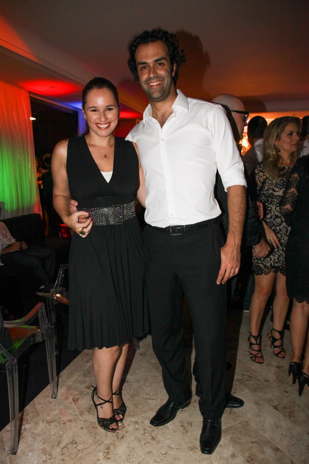 Mariana Belém e Cristiano Saab  (Foto: Manuela Scarpa/Photorionews)
