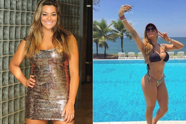 Monique Amin emagreceu mais de 20 kg  (Foto: TV Globo/Divulgação/Reprodução)