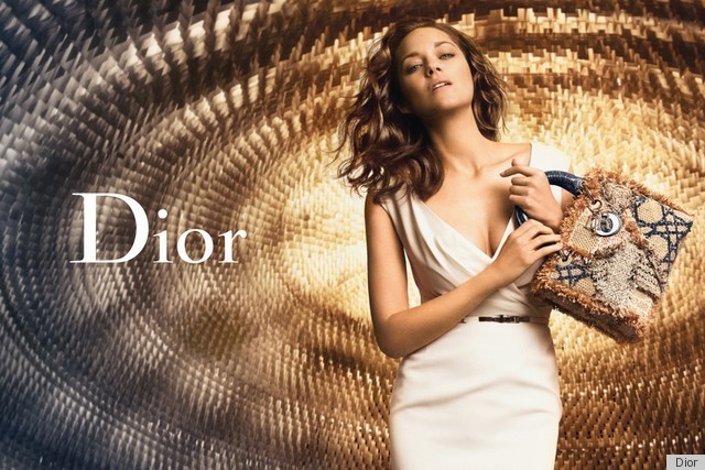 Marion Cotillard na nova campanha da 'Lady Dior' (Foto: Divulgação / Dior)