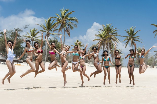 EGO - Candidatas a Miss Brasil têm dia de diversão e spa em resort