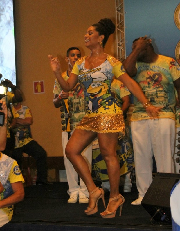 Juliana Alves na Bacalhoada da Unidos da Tijuca (Foto: GRAÇA PAES- PHOTO RIO NEWS)