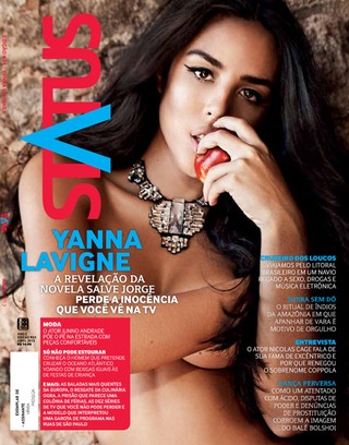 Yanna Lavigne posa para revista (Foto: André Nicolau / Revista Status)