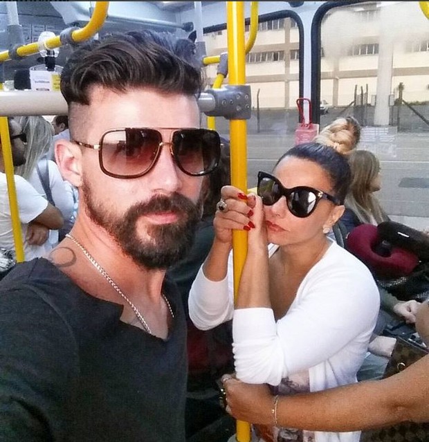 Radames Martins e Viviane Araújo (Foto: Reprodução do Instagram)