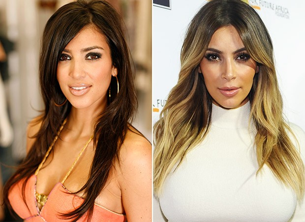 [MODA] Kim Kardashian - Transformação (Foto: Agência Getty Images)