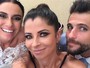 Anna Lima mostra bastidores de casamento em 'Sol Nascente'
