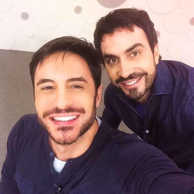 Ricardo Tozzi e Padre Fabio de Melo (Foto: Reprodução/Instagram)