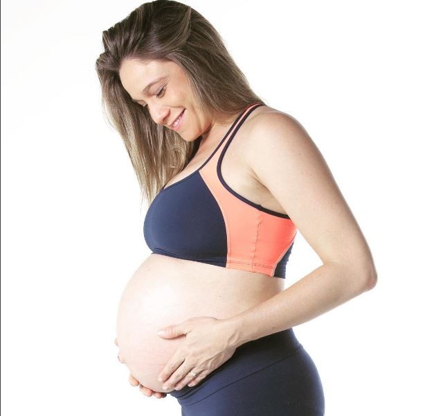 Fernanda Gentil grávida de Gabriel (Foto: Reprodução/Instagram)