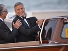 Famosos se reúnem em Veneza para o casamento de George Clooney