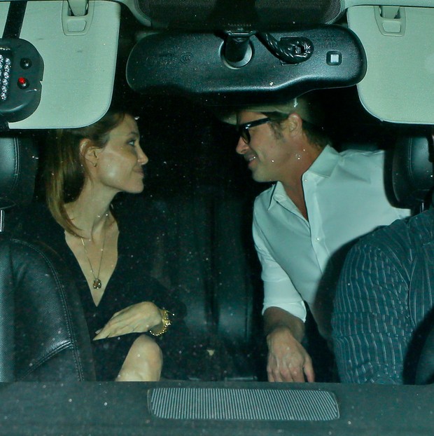 Angelina Jolie e Brad Pitt (Foto: juliano-fk-maciel/X17online.com)