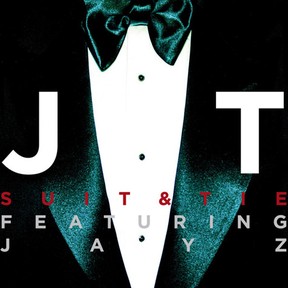 Capa do single 'Suit & Tie', de Justin Timberlake (Foto: Reprodução)