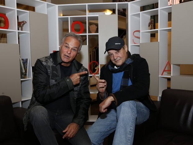 Kadu Moliterno e André Di Biase (Foto: Felipe Panfili e Leo Marinho / AgNews)