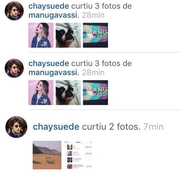 Chay Suede (Foto: Reprodução / Twitter)