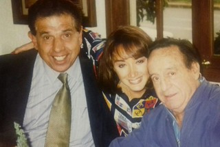 Rubén Aguirre, Maria Antonieta e Roberto  Bolaños (Foto: Reprodução/Facebook)