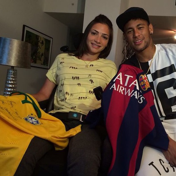 Lais Souza e Neymar (Foto: Reprodução/Instagram)