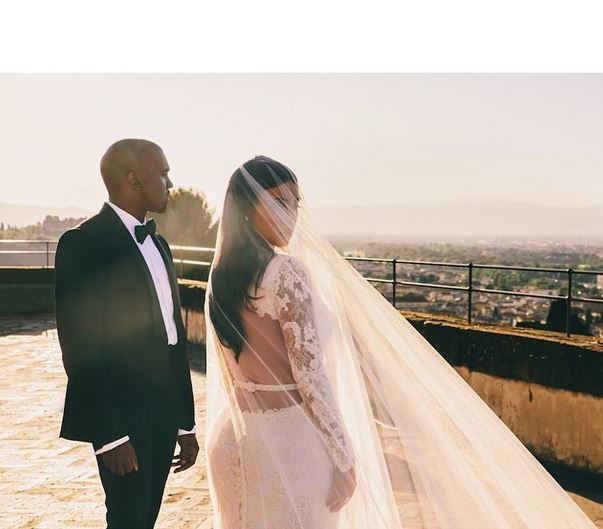 Kanye West e Kim Kardashian (Foto: Reprodução/ Instagram)