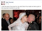 Tarja Turunen felicita Léo Áquilla após sua música ser cantada em casamento 