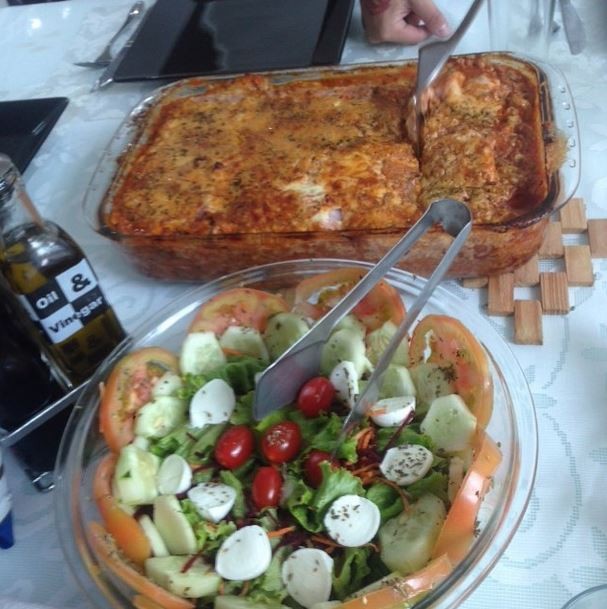 Gretchen mostra em rede social o almoço preparado pela nora  (Foto: Reprodução_Instagram)
