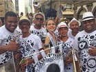 Leandra Leal é musa do Cordão do Bola Preta no Rio