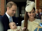 Casal real sobre o batizado do príncipe George: 'Bastante animados'