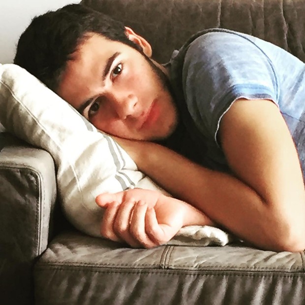 Antonio, filho de Alessandra Negrini e Murilo Benício (Foto: Reprodução/Instagram)