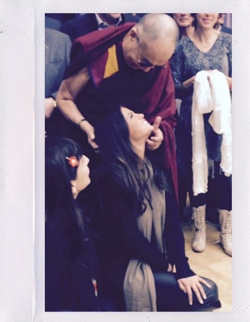 Selena Gomez e Dalai Lama (Foto: Reprodução/ Instagram)