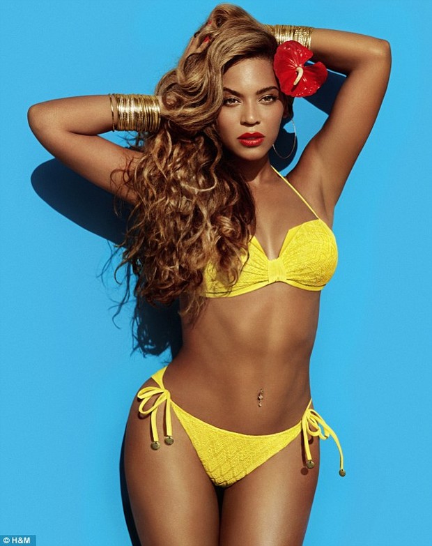 Beyoncé posa para campanha de loja de departamento (Foto: Divulgação)