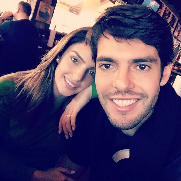 Carol Celico e Kaká (Foto: Reprodução/Instagram)