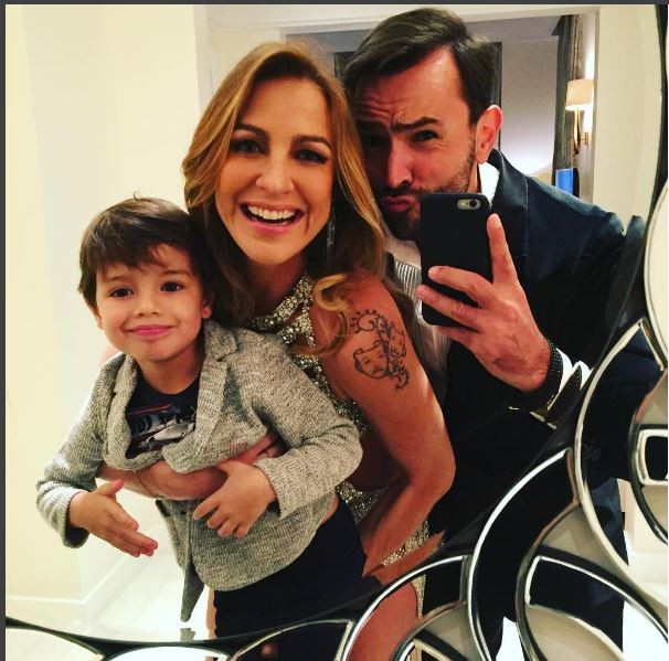 Luana Piovani com o filho Dom na festa e amigo (Foto: Reprodução/Instagram)