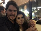 Paula Fernandes celebra aniversário com namorado: 'Festejando a vida'