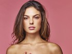 Isis Valverde faz topless em campanha de prevenção contra câncer de mama