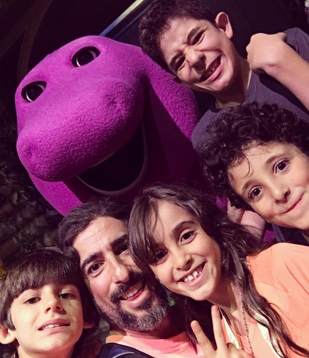 Marcos Mion de férias com a família, em Orlando  (Foto: Reprodução/Instagram)