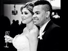 Dentinho comemora um ano de casamento com Dani Souza