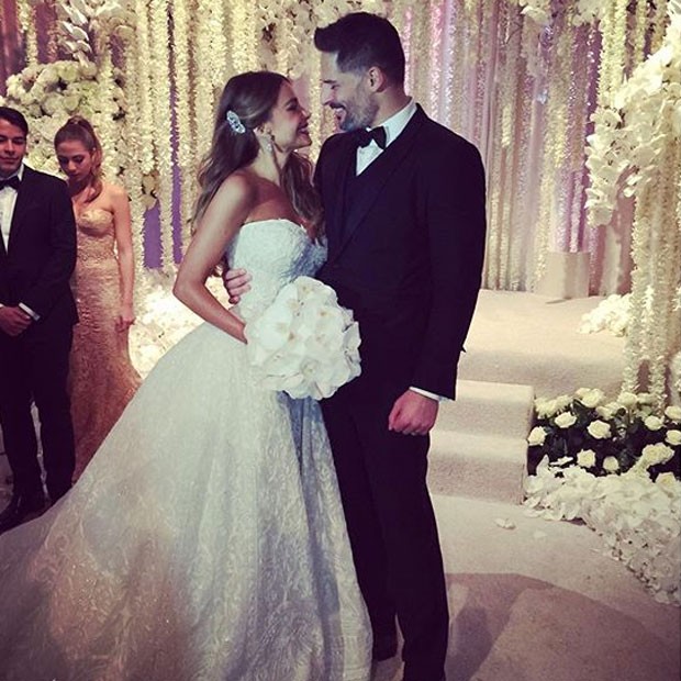 Sofia Vergara se casa com Joe Manganiello em Palm Beach, na Flórida, nos Estados Unidos (Foto: Instagram/ Reprodução)