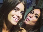 Carolina Dieckmann posta selfie com Susana Vieira e se declara
